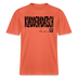 Dit Berliner Chaos Shirt-KLADDERADATSCH- RELAXED FIT Unisex Organic T-Shirt - Hellrot