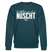 Berliner Spruch-NETT KANN ICK OOCH-Unisex Bio-Sweatshirt - Dunkles Petrol
