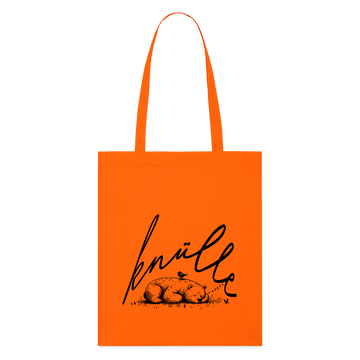 KNÜLLE - Bio-Stoffbeutel - Tieforange