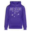 JIBT NÜSCHT zu Weihnachten in Berlin-Unisex Bio-Hoodie - Purple Love 