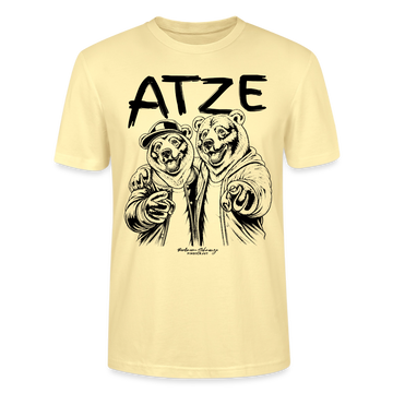 Beste Freunde-ATZE-Unisex T-Shirt - Creme