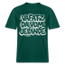 Berliner Spruch-VAFATZ DA VOM JELÄNDE- RELAXED FIT Unisex Bio T-Shirt - Forest