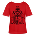 Berlin Shirt-NÜSCHT MUSS ICK-Rundhals Frauen Bio-T-Shirt - Rot