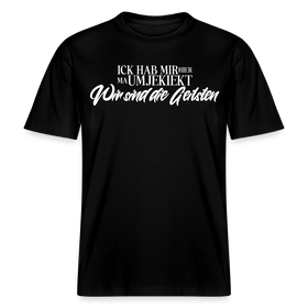 Wir sind die Geilsten-Relaxed Fit Unisex Bio-T-Shirt II - Schwarz