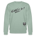 KIEKST'N SO?-Unisex Bio-Sweatshirt - Helles Graugrün