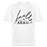 KNÜLLE - Relaxed Fit Unisex Bio-T-Shirt - Weiß