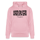 Berliner Schnauze - KANNSTE KNICKEN-Unisex Bio-Hoodie - Hellrosa