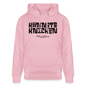 Berliner Schnauze - KANNSTE KNICKEN-Unisex Bio-Hoodie - Hellrosa