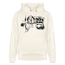 Berliner Spruch- MACH 'N ABJANG -Unisex Bio-Hoodie - Naturweiß 