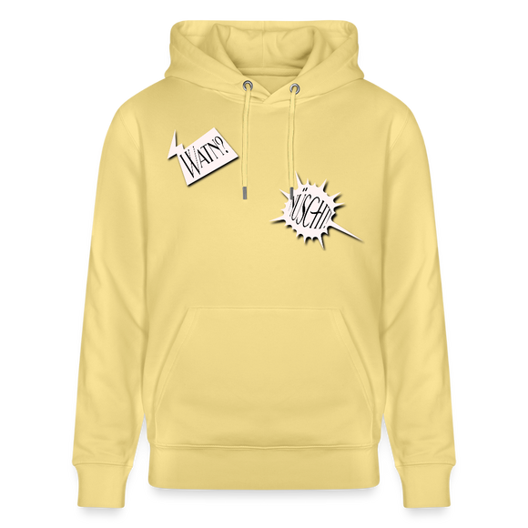 WATN? NÜSCHT!-Unisex Bio-Hoodie - Gelb Viva 