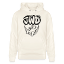 JWD-Berlin-Unisex Bio-Hoodie - Naturweiß 