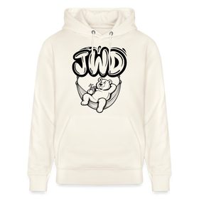 JWD-Berlin-Unisex Bio-Hoodie - Naturweiß 
