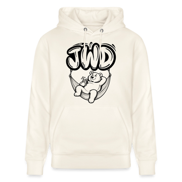 JWD-Berlin-Unisex Bio-Hoodie - Naturweiß 