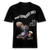 WAT KIEKSTN SO?-Relaxed Fit Unisex Bio-T-Shirt II - Schwarz