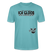 ICK GLOOB MEEN SCHWEIN PFEIFT-Unisex T-Shirt BIO - Pastelltürkis