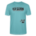ICK GLOOB MEEN SCHWEIN PFEIFT-Unisex T-Shirt BIO - Pastelltürkis