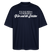 Wir sind die Geilsten-Oversized Unisex Bio T-Shirt II - Navy