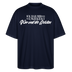 Wir sind die Geilsten-Oversized Unisex Bio T-Shirt II - Navy