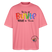 LIEBE IS BUNT-Oversized Unisex Bio T-Shirt - Pink 