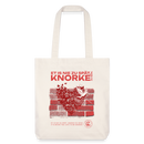 SEI KNORKE - recycelter Heavyweight Stoffbeutel - Naturweiß