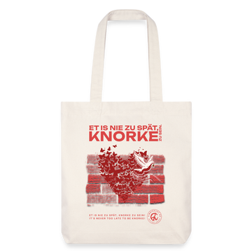 SEI KNORKE - recycelter Heavyweight Stoffbeutel - Naturweiß