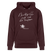 NACHTIGALL ICK HÖR DIR TRAPSEN-Unisex Bio-Hoodie - Maroon