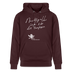 NACHTIGALL ICK HÖR DIR TRAPSEN-Unisex Bio-Hoodie - Maroon
