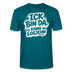Berlin Shirt-Unisex BIO T-Shirt- ICK BIN DA, KANN LOSJEHN - Ozeanblau