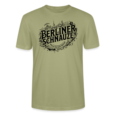 BERLINER SCHNAUZE- Unisex T-Shirt BIO - Nebelgrün
