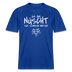 NÜSCHT FÜR SCHWACHE NERVEN-RELAXED FIT Unisex Organic T-Shirt mit Berliner Schnauze - Dunkelblau
