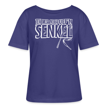JEH MIR NICH UFF'N SENKEL-Rundhals Frauen Bio-T-Shirt II - Dämmerung