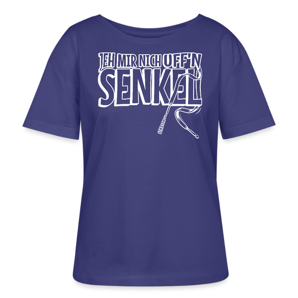 JEH MIR NICH UFF'N SENKEL-Rundhals Frauen Bio-T-Shirt II - Dämmerung