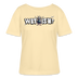WAT IS'N?-Rundhals Frauen Bio-T-Shirt - Creme