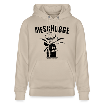 Dit is Berlin-MESCHUGGE - Unisex Bio-Hoodie - Beige