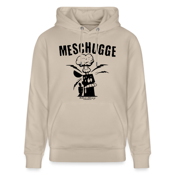 Dit is Berlin-MESCHUGGE - Unisex Bio-Hoodie - Beige