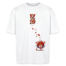 ICK LIEBE DIR-Unisex Oversize Bio-T-Shirt - Weiß