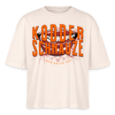 KODDERSCHNAUZE - Frauen Boxy Bio-T-Shirt - Naturweiß