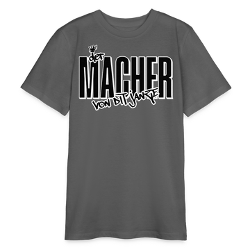 DER MACHER VON DIT JANZE - Bio Teenager T-Shirt - Anthrazit