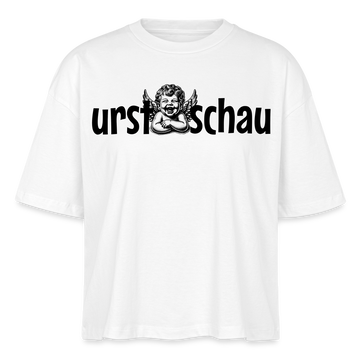 URST SCHAU - Frauen Boxy Bio-T-Shirt - Weiß