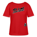 DIT IS MIR SCHNURZPIEPE-Rundhals Frauen Bio-T-Shirt II - Rot