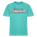 SCHNURZPIEPE-Relaxed Fit Unisex Bio-T-Shirt II - Poolblau