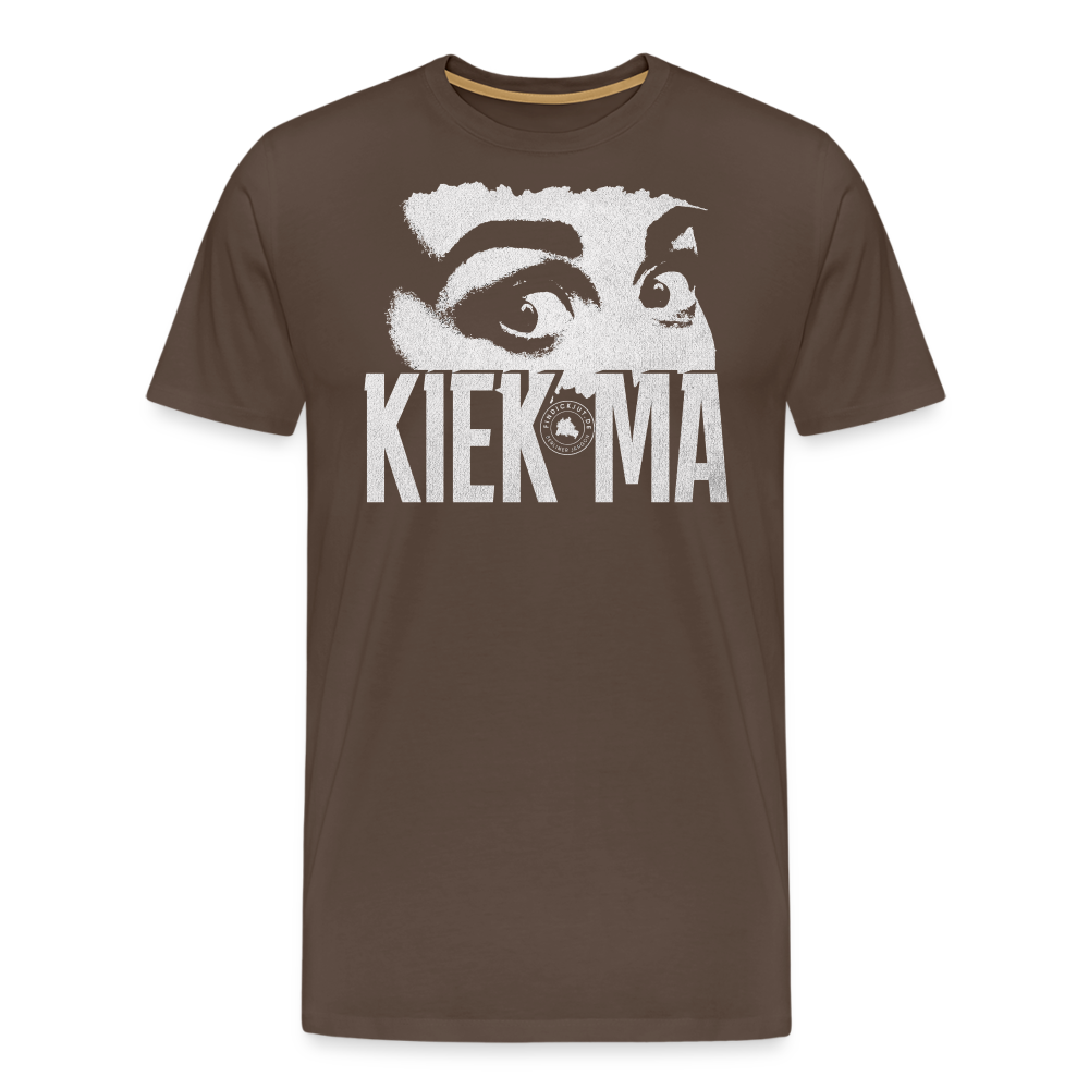 KIEK MA - Männer Premium T-Shirt - Edelbraun