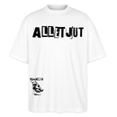 ALLET JUT-Unisex Oversize Bio-T-Shirt - Weiß