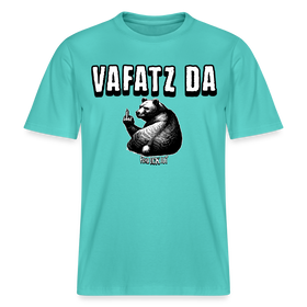 VAFATZ DA-Relaxed Fit Unisex Bio-T-Shirt - Poolblau