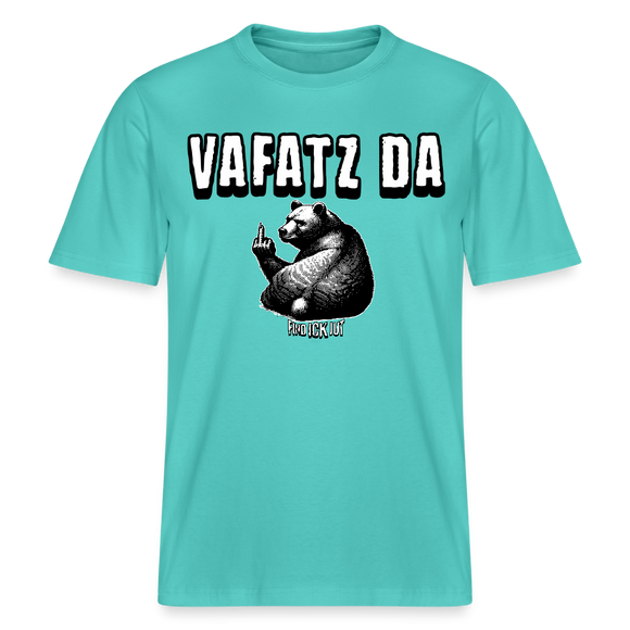 VAFATZ DA-Relaxed Fit Unisex Bio-T-Shirt - Poolblau