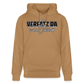 VERFATZ DA VOM JELÄNDE-Unisex Bio-Hoodie - Karamell 