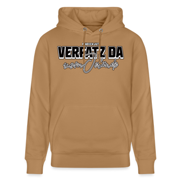 VERFATZ DA VOM JELÄNDE-Unisex Bio-Hoodie - Karamell 