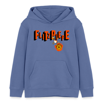 FLITZPIEPE - Kinder Bio-Hoodie - Blau
