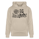 DU SCHNALLST JAR NÜSCHT-Unisex Bio-Hoodie - Beige