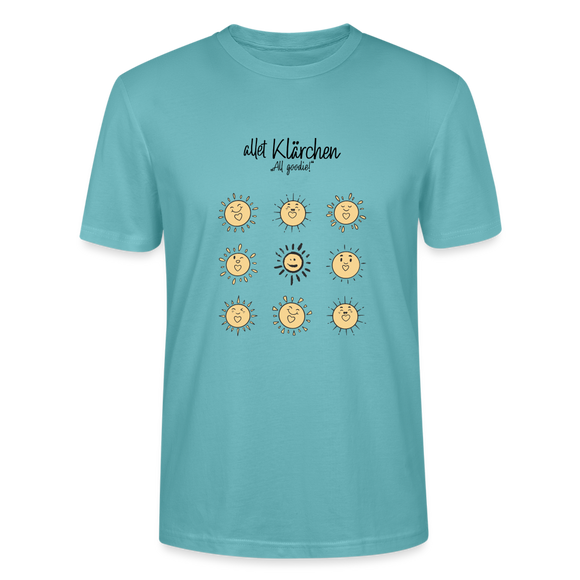 allet KLÄRCHEN-Unisex T-Shirt - Pastelltürkis